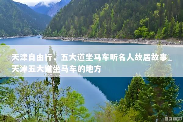 天津自由行，五大道坐马车听名人故居故事_天津五大道坐马车的地方